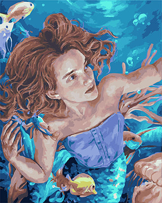 Porträt Malen nach Zahlen GX24826