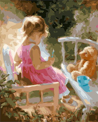 Porträt Malen nach Zahlen GX24828