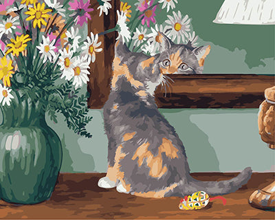 Hund & Katze Malen nach Zahlen GX24843