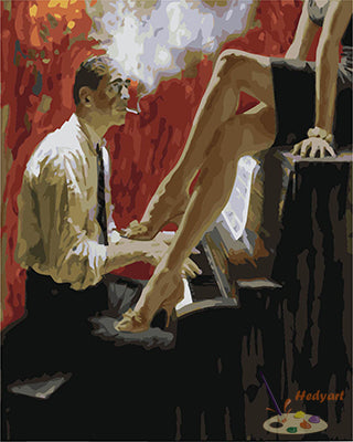 Liebe Malen nach Zahlen GX24846