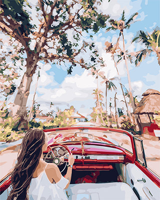 Porträt Malen nach Zahlen GX24882