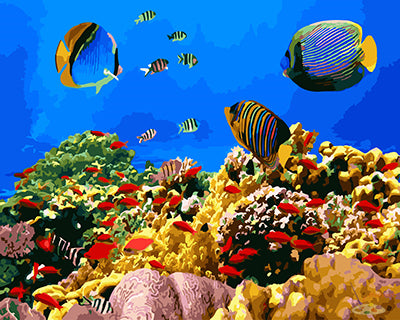 Tier Malen nach Zahlen GX24900