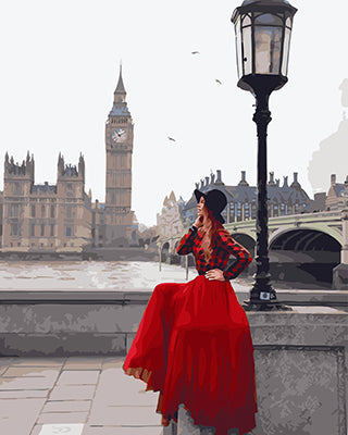 Porträt Malen nach Zahlen GX24904