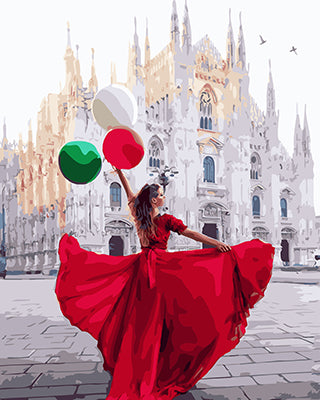 Porträt Malen nach Zahlen GX24908