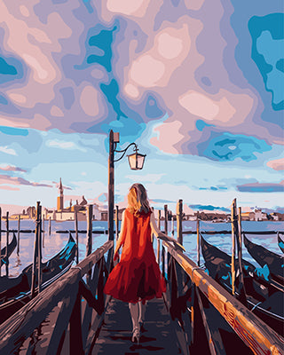 Porträt Malen nach Zahlen GX24909