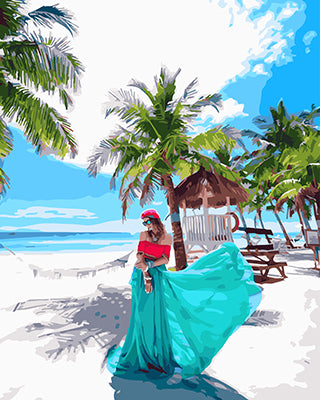 Porträt Malen nach Zahlen GX24913