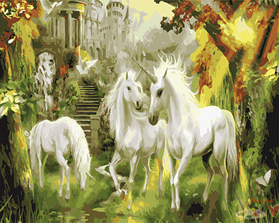 Tier Malen nach Zahlen GX24922