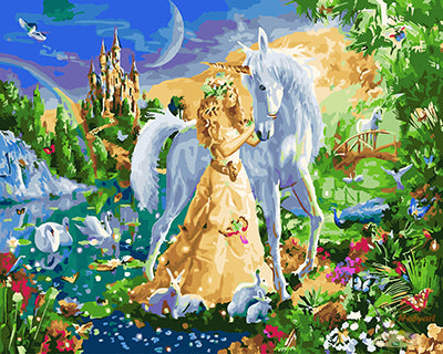 Tier Malen nach Zahlen GX24923