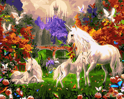 Tier Malen nach Zahlen GX24925