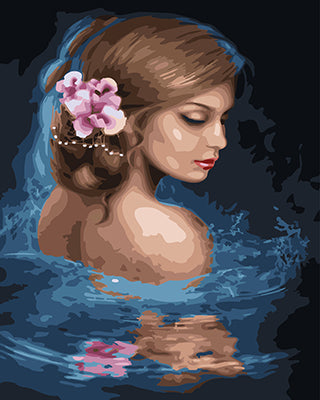 Porträt Malen nach Zahlen GX24929