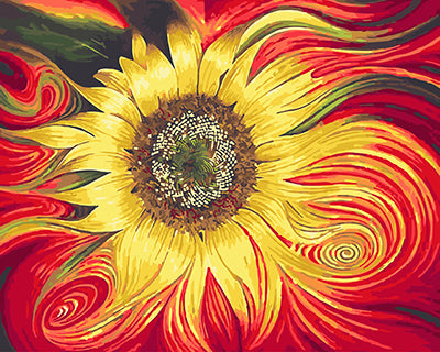 Blume Malen nach Zahlen GX24931