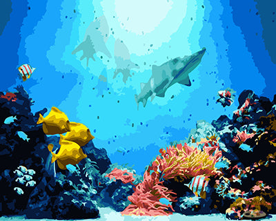 Tier Malen nach Zahlen GX24935