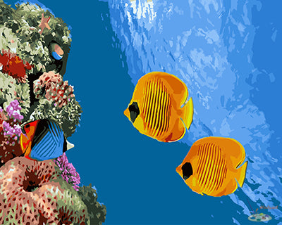 Tier Malen nach Zahlen GX24936