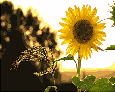 Blume Malen nach Zahlen GX24978