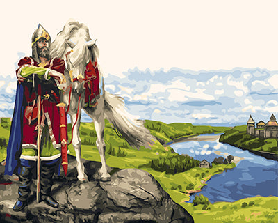 Porträt Malen nach Zahlen GX25011