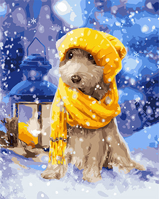 Hund & Katze Malen nach Zahlen GX25015