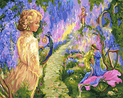 Porträt Malen nach Zahlen GX25045