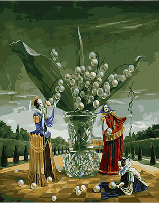 Stillleben Malen nach Zahlen GX25058