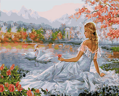 Porträt Malen nach Zahlen GX25061