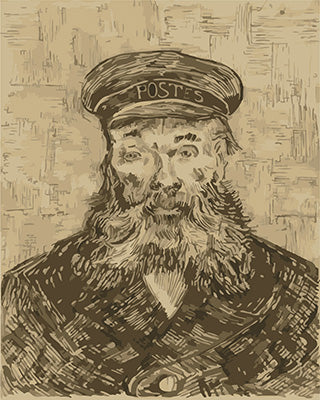 Porträt Malen nach Zahlen GX25096