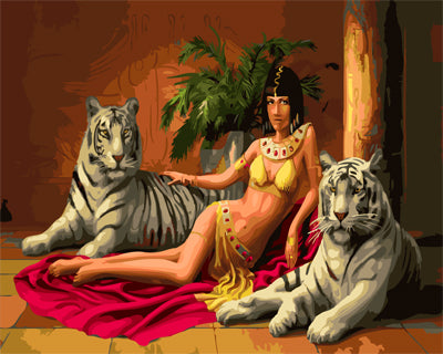 Porträt Malen nach Zahlen GX25115