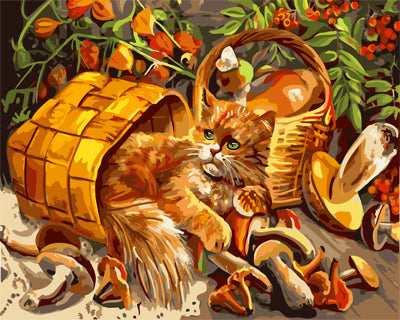 Hund & Katze Malen nach Zahlen GX25125