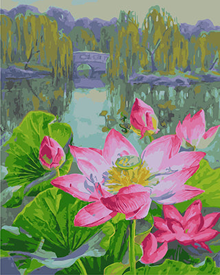 Blume Malen nach Zahlen GX25146