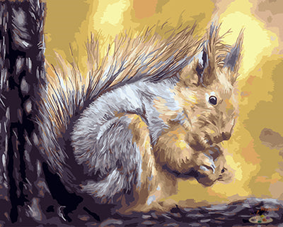 Tier Malen nach Zahlen GX25173