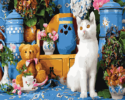 Hund & Katze Malen nach Zahlen GX25184