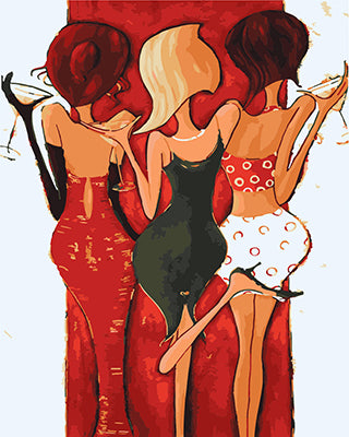 Porträt Malen nach Zahlen GX25187