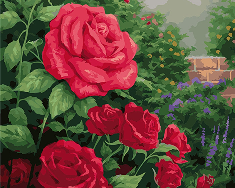 Blume Malen nach Zahlen GX25190