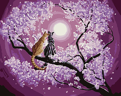 Hund & Katze Malen nach Zahlen GX25193