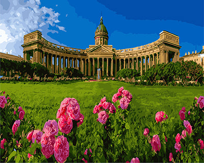 Blume Malen nach Zahlen GX25203