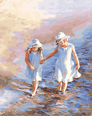 Porträt Malen nach Zahlen GX25242