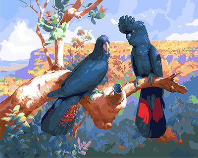 Vogel Malen nach Zahlen GX25268