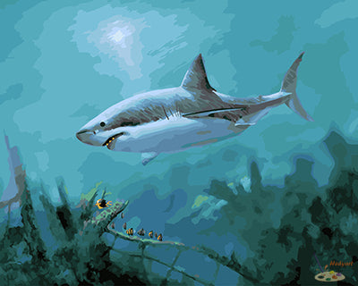 Tier Malen nach Zahlen GX25281