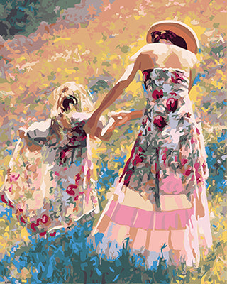 Porträt Malen nach Zahlen GX25295