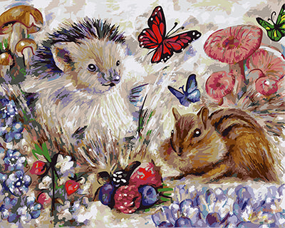 Tier Malen nach Zahlen GX25296