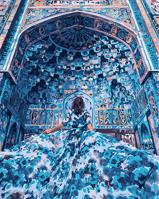 Porträt Malen nach Zahlen GX25302