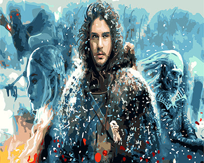 Porträt Malen nach Zahlen GX25307