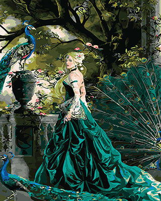 Porträt Malen nach Zahlen GX25321