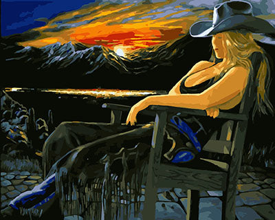 Porträt Malen nach Zahlen GX25336