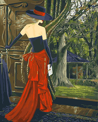 Porträt Malen nach Zahlen GX25339