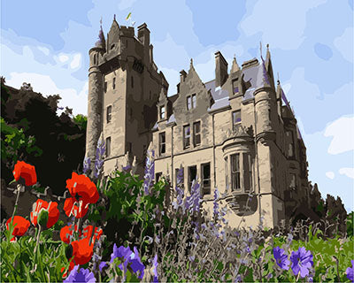 Stadt Malen nach Zahlen GX25342