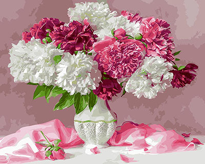 Blume Malen nach Zahlen GX25351