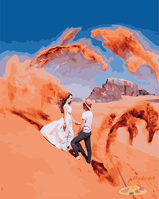 Liebe Malen nach Zahlen GX25366