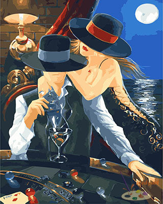 Liebe Malen nach Zahlen GX25380