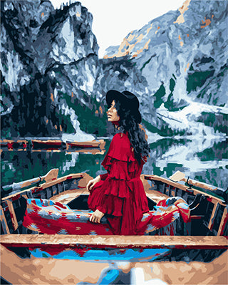 Porträt Malen nach Zahlen GX25402