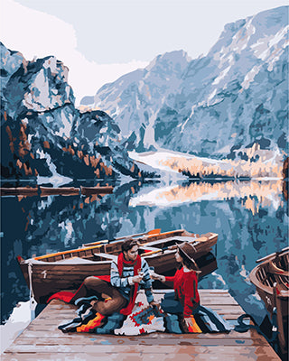 Porträt Malen nach Zahlen GX25403