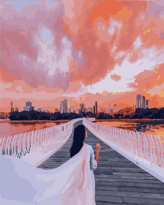 Porträt Malen nach Zahlen GX25405